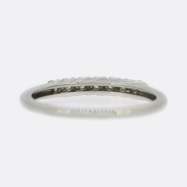 0.26 Carat Graduated Seven Stone Diamond Ring
