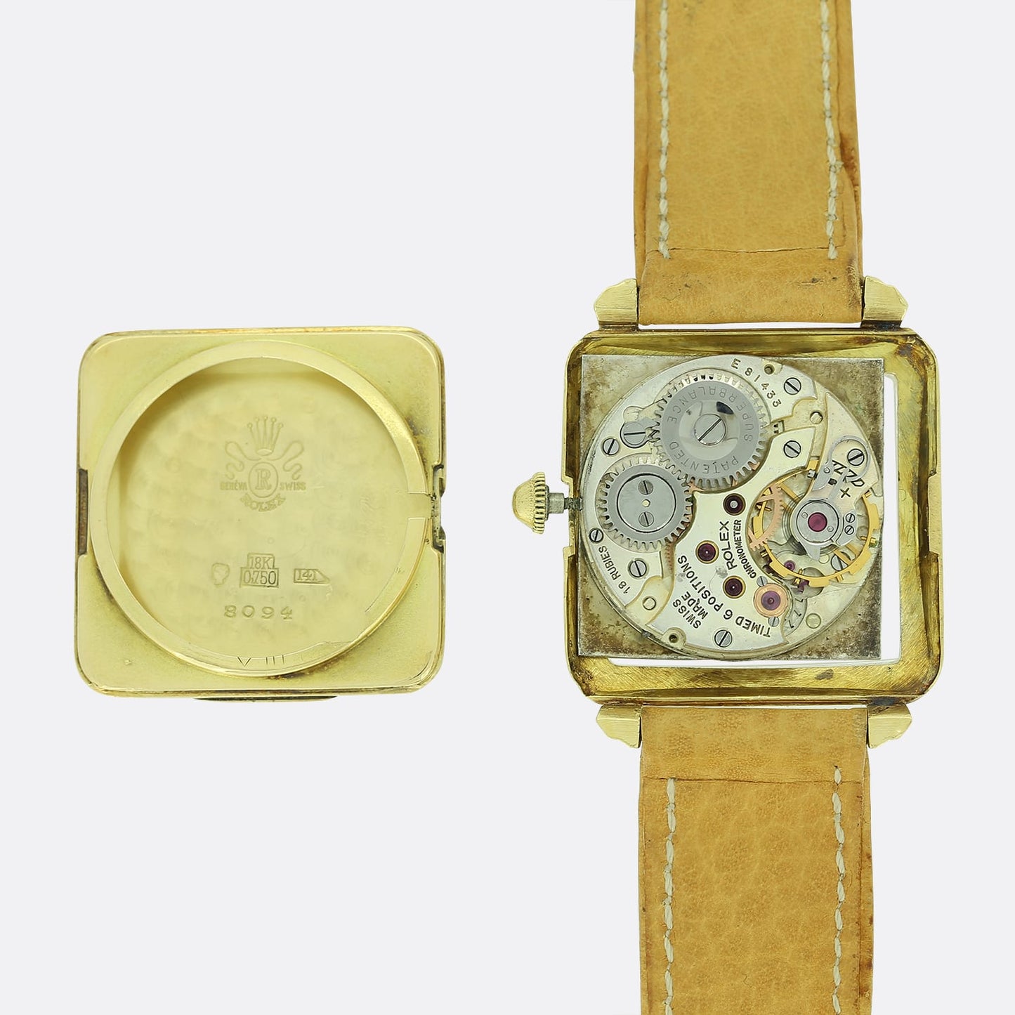 Vintage 1930's Manual Rolex Wristwatch