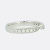 0.28 Carat Diamond Tapered Half Eternity Ring