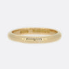1940s 22ct Rose Gold Wedding Band Ring 2.5mm Size J