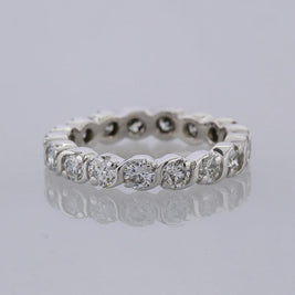1.87 Carat Diamond Full Eternity Ring Size P