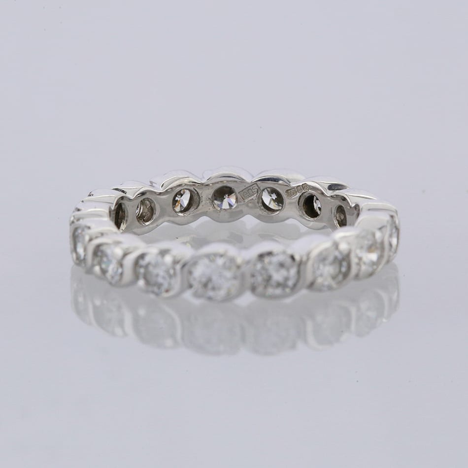 1.87 Carat Diamond Full Eternity Ring Size P