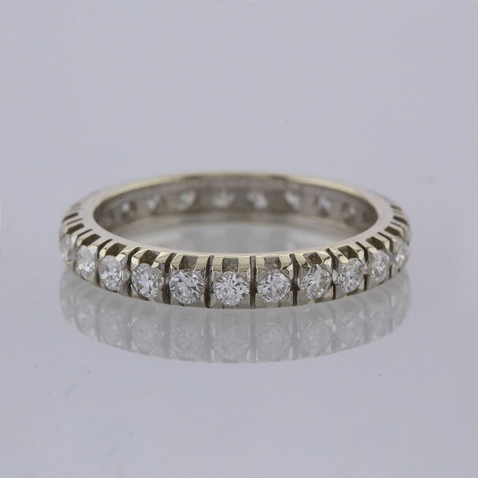 0.80 Carat Diamond Eternity Ring Size N