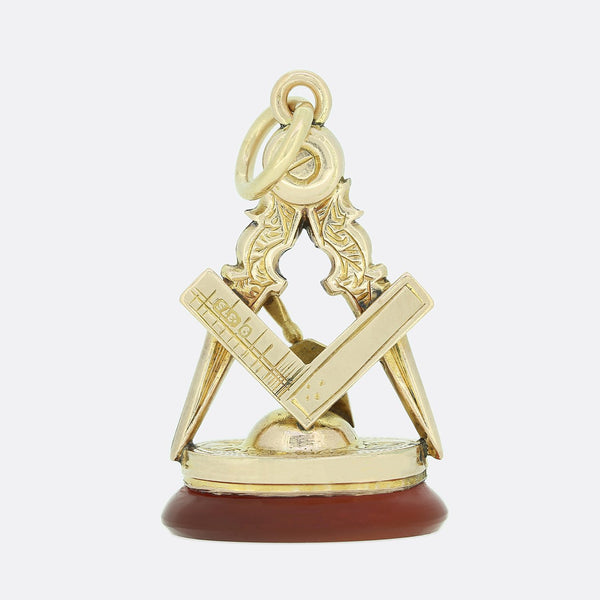 Vintage Masonic Fob Pendant