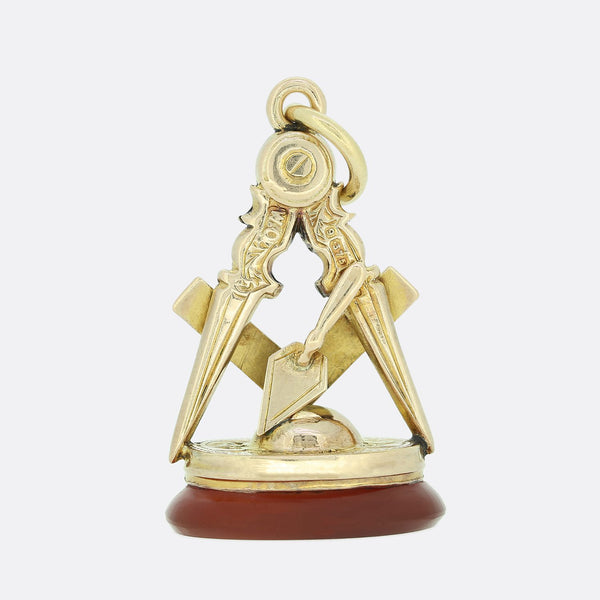 Vintage Masonic Fob Pendant
