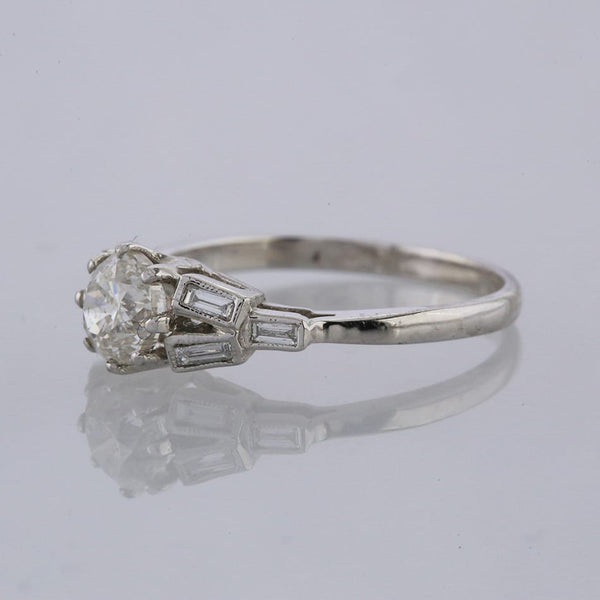 1.02 Carat Diamond Solitaire Engagement Ring