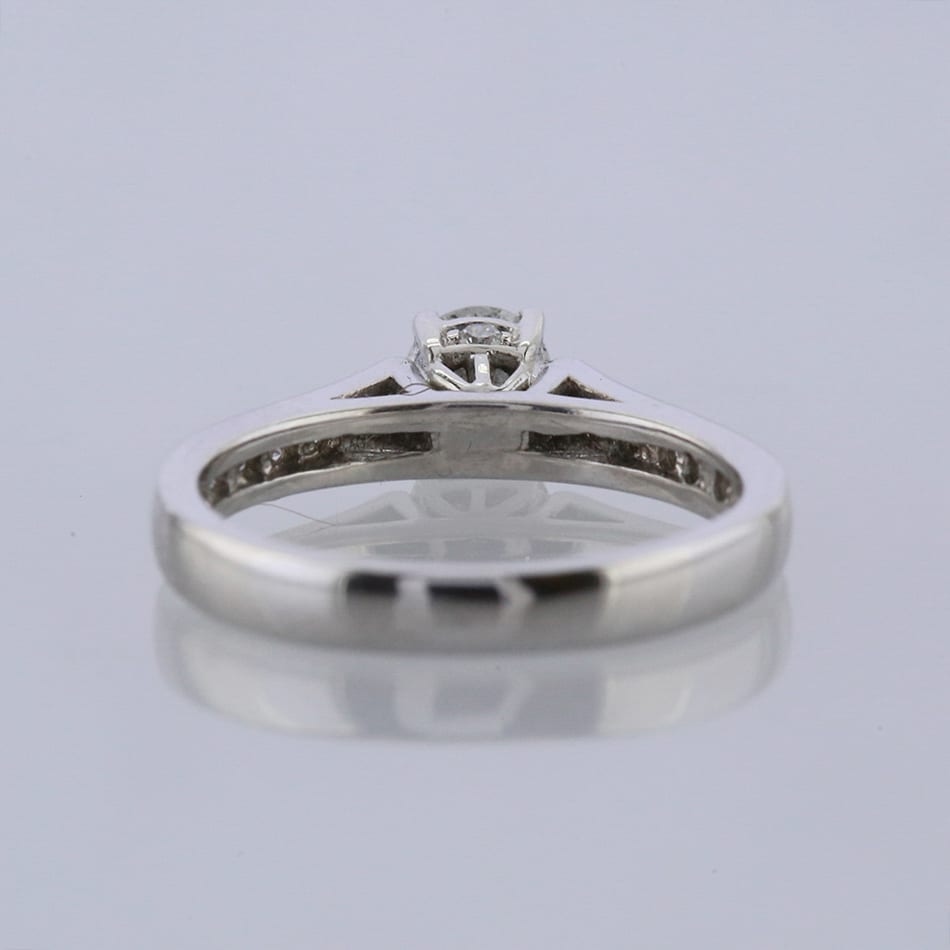 0.46 Carat Diamond Solitaire Engagement Ring