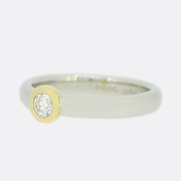 0.15 Carat Diamond Solitaire Engagement Ring