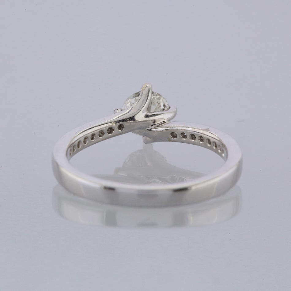 0.50 Carat Diamond Solitaire Engagement Ring