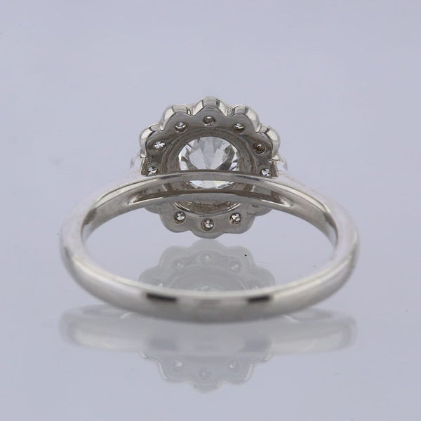 Vintage 0.41 Carat Diamond Daisy Cluster Ring