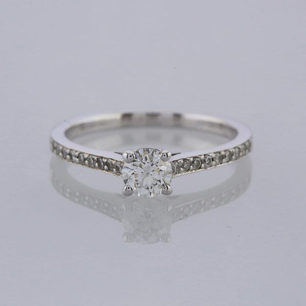 0.37 Carat Diamond Engagement Ring