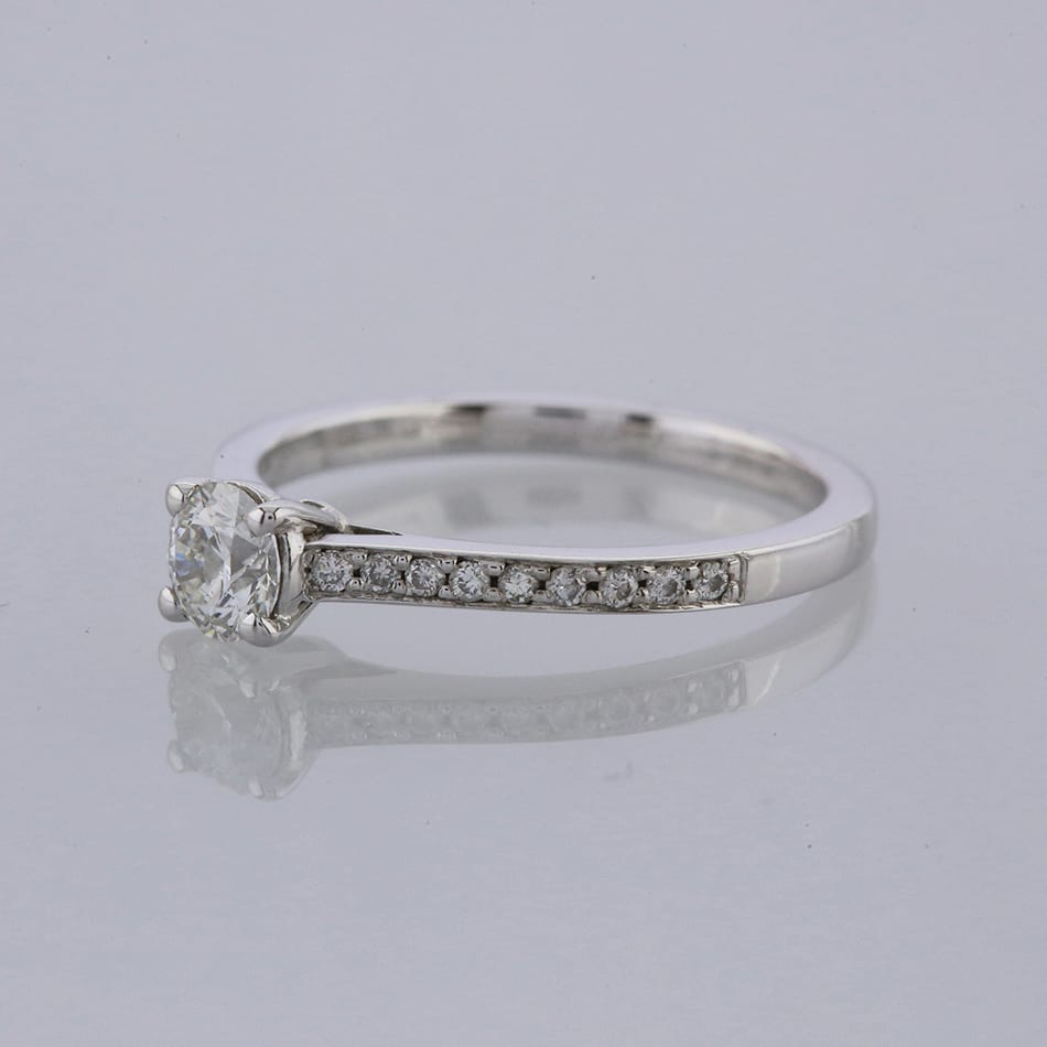 0.26 Carat Diamond Solitaire Ring