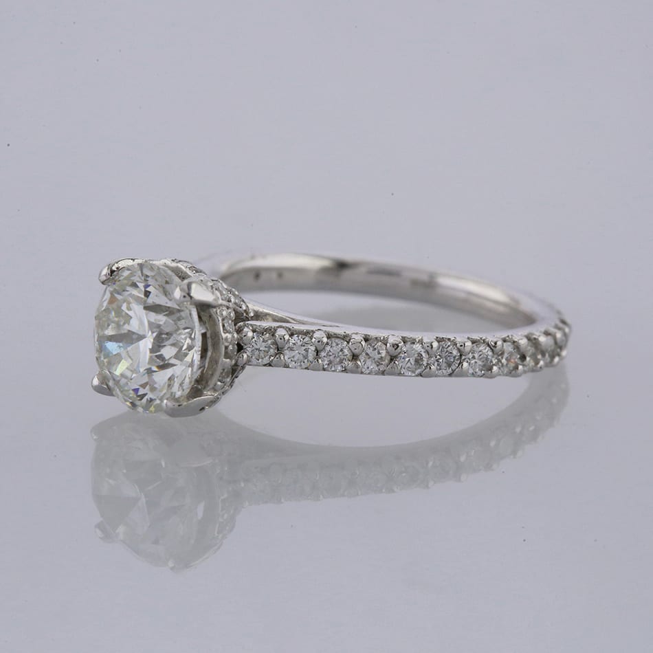 1.50 Carat Diamond Solitaire Engagement Ring