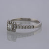 Diamond Square Cluster Ring