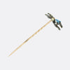 Victorian Horse and Jockey Diamond Stick Pin