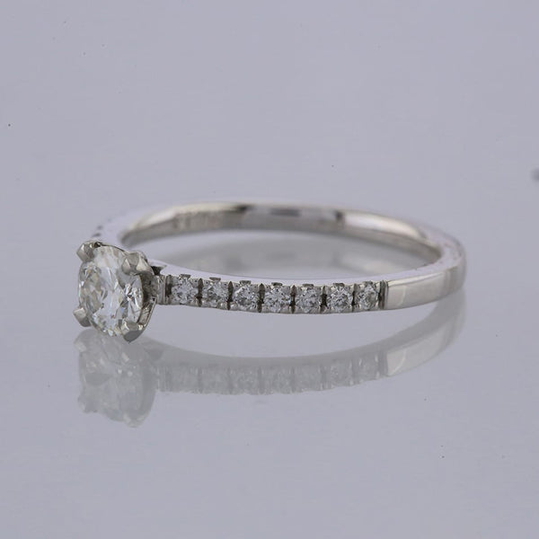 0.33 Carat Diamond Solitaire Engagement Ring