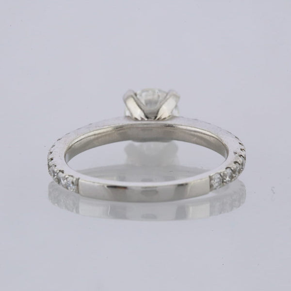 0.91 Carat Diamond Solitaire Engagement Ring