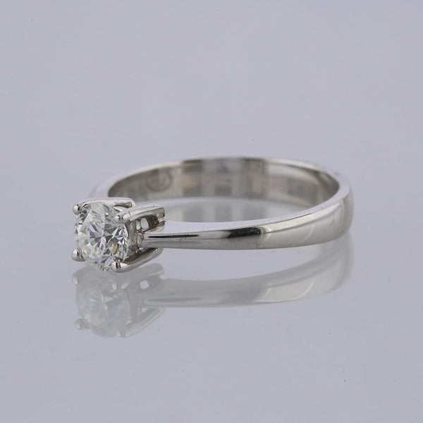 0.56 Carat Diamond Solitaire Engagement Ring