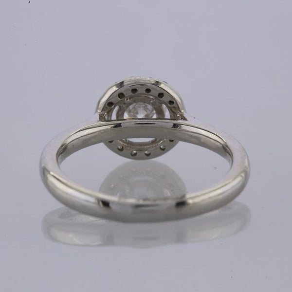 0.40 Carat Diamond Halo Engagement Ring