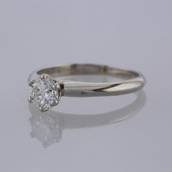 0.50 Carat Diamond Solitaire Engagement Ring