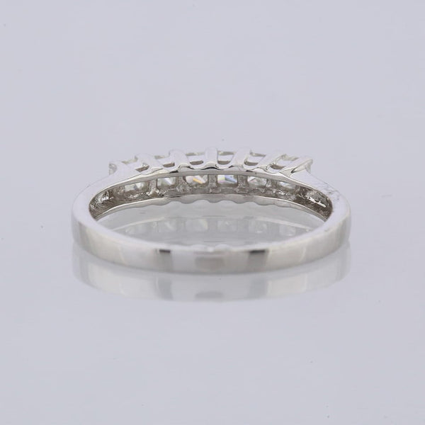0.60 Carat Six Stone Princess Cut Diamond Ring