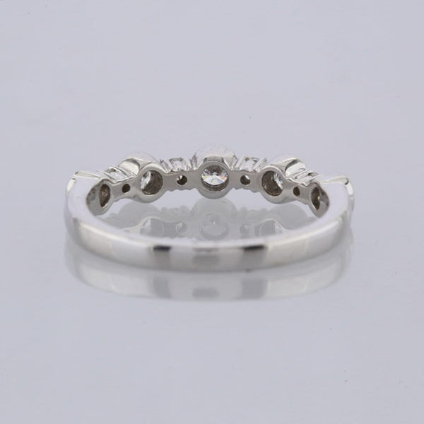 0.37 Carat Diamond Half Eternity Ring