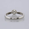 0.40 Carat Rubover Diamond Solitaire Engagement Ring