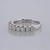1.0 Carat Diamond Half Eternity Ring