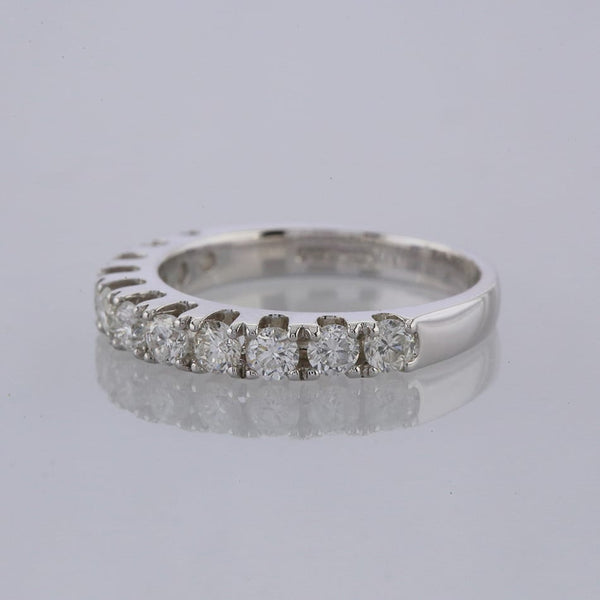 1.0 Carat Diamond Half Eternity Ring