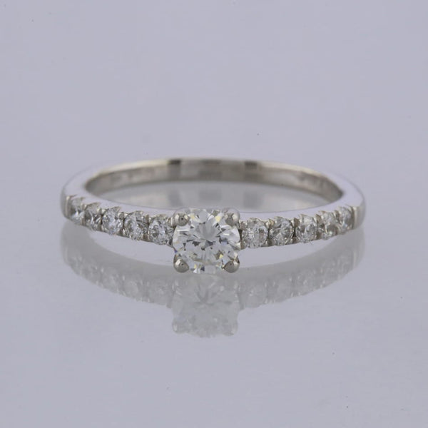 0.26 Carat Diamond Solitaire Engagement Ring