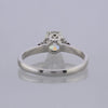 0.98 Carat Old Mine Cut Diamond Engagement Ring