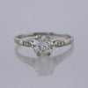 Old Cut 1.08 Carat Diamond Solitaire Ring