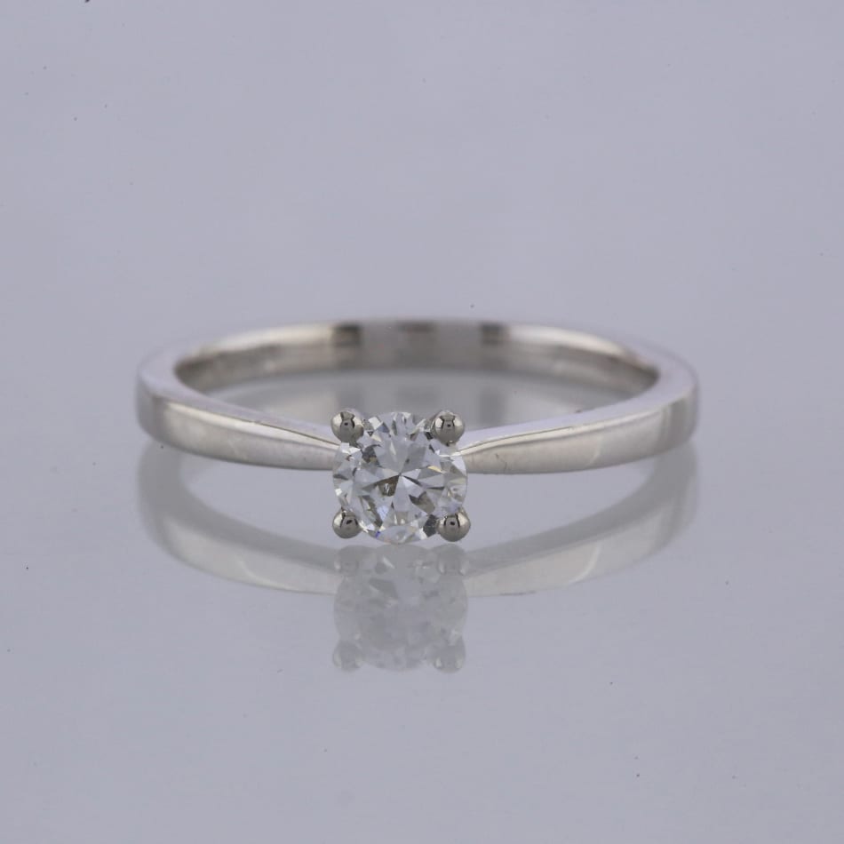 0.35 Carat Diamond Solitaire Engagement Ring