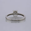 0.52 Carat Pavé Set Band Diamond Engagement Ring
