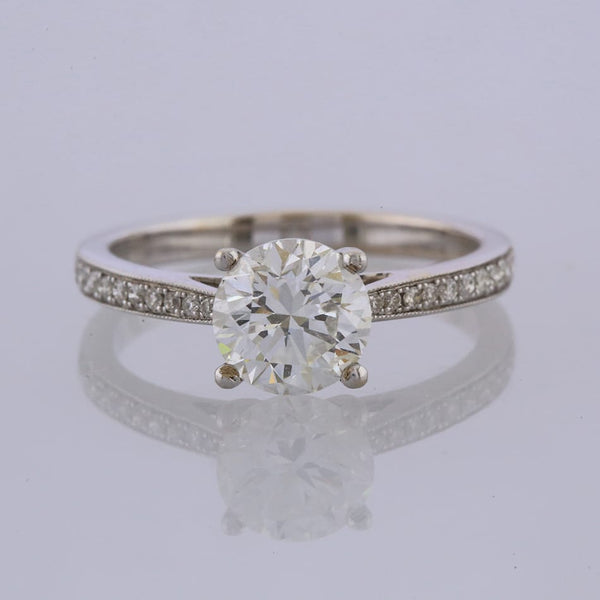1.50 Carat Diamond Solitaire Engagement Ring