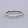 0.45 Carat Channel Set Milgrain Diamond Eternity Ring Size M 1/2