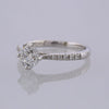 Diamond Engagement and Eternity Ring Size M 1/2