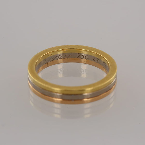 Cartier Trinity Band Ring Size H (47)