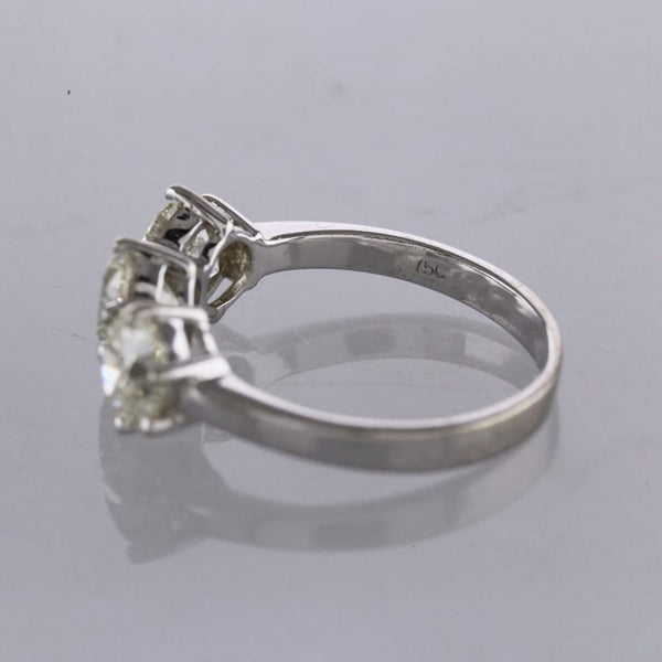 3.00 Carat Diamond Three Stone Engagement Ring