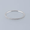 0.25 Carat Diamond Half eternity Ring Size K