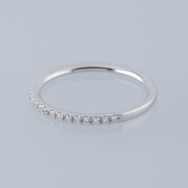 0.25 Carat Diamond Half eternity Ring Size M 1/2