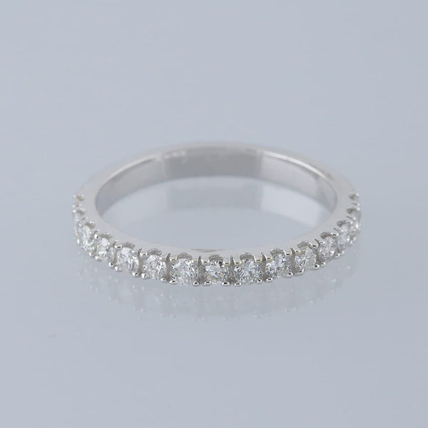 0.45 Carat Diamond Half Eternity Ring