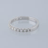 0.45 Carat Diamond Half Eternity Ring