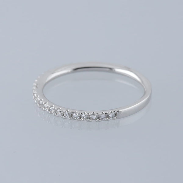 0.25 Carat Diamond Half eternity Ring Size K
