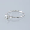 0.35 Carat Princess Cut Diamond Solitaire Ring