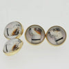 Vintage Essex Crystal Dog Cufflinks