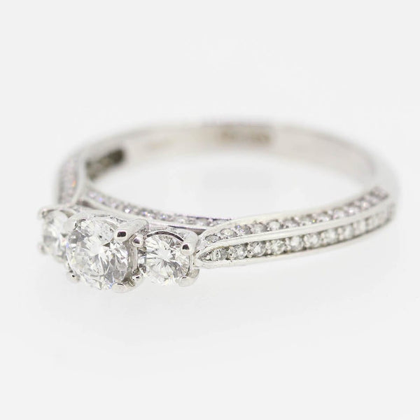 Three Stone Diamond Ring