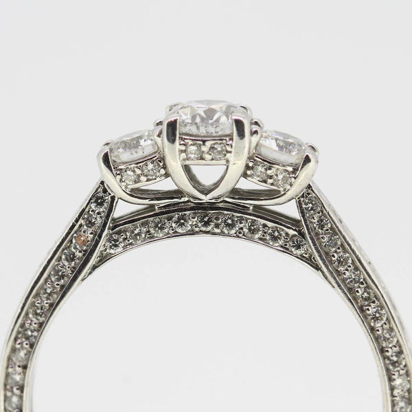 Three Stone Diamond Ring
