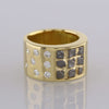 Cartier Rough Diamond Band Ring Size G (45)
