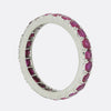 Natural Ruby Full Eternity Ring Size L 1/2 (52)